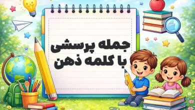 جمله پرسشی با کلمه ذهن