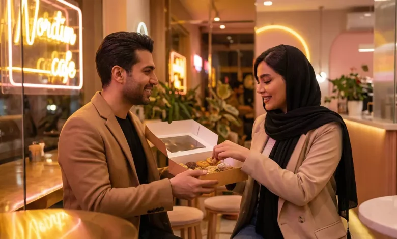 در جواب «بفرمایید دهنتون رو شیرین کنید» چه بگوییم؟