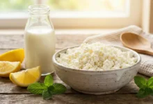 شیر بریده را دور نریزید! تبدیل آن به پنیر خانگی اعلاء در ۱۰ دقیقه