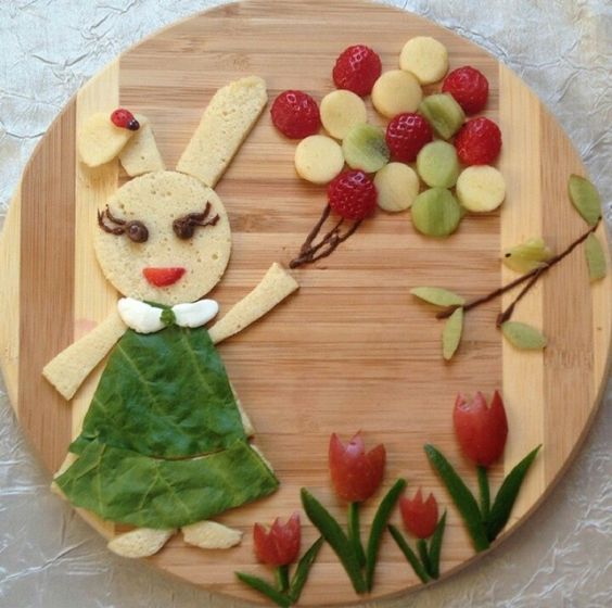 عکس تزیین صبحانه سالم برای مدرسه ب