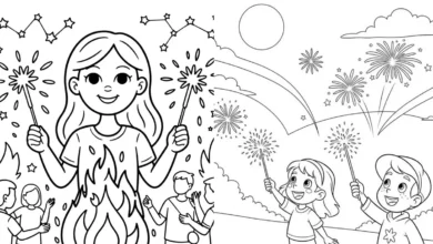 نقاشی چهارشنبه سوری