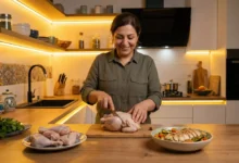 هنر کدبانوگری: چطور با یک مرغ، دو سفره رنگین برای ۴ نفر بچینیم؟