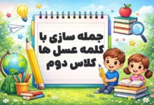جمله سازی با کلمه عسل ها کلاس دوم