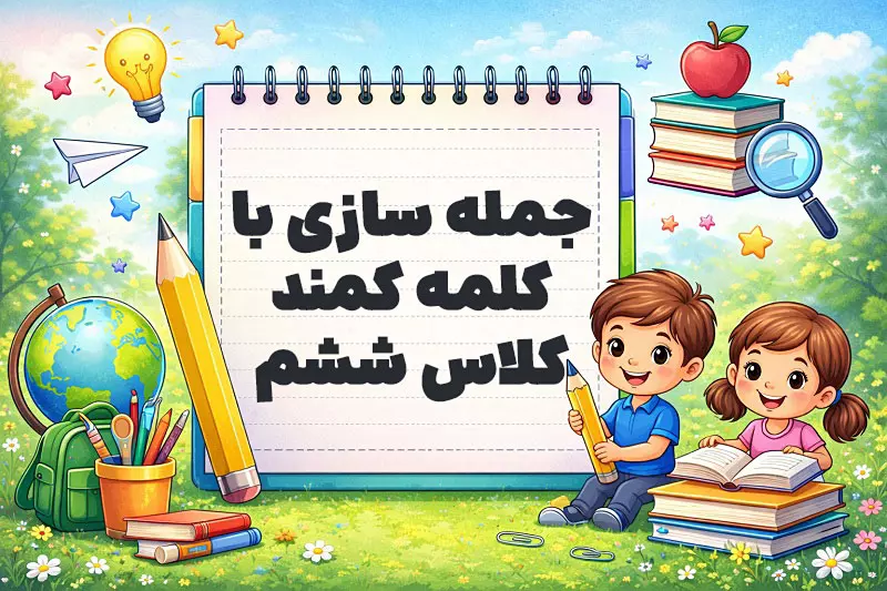 جمله سازی با کلمه کمند کلاس ششم