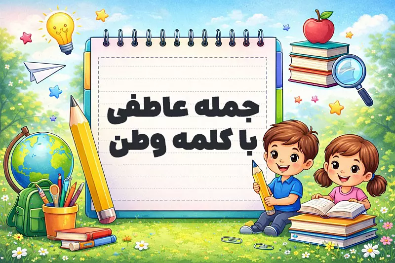 جمله عاطفی با کلمه وطن