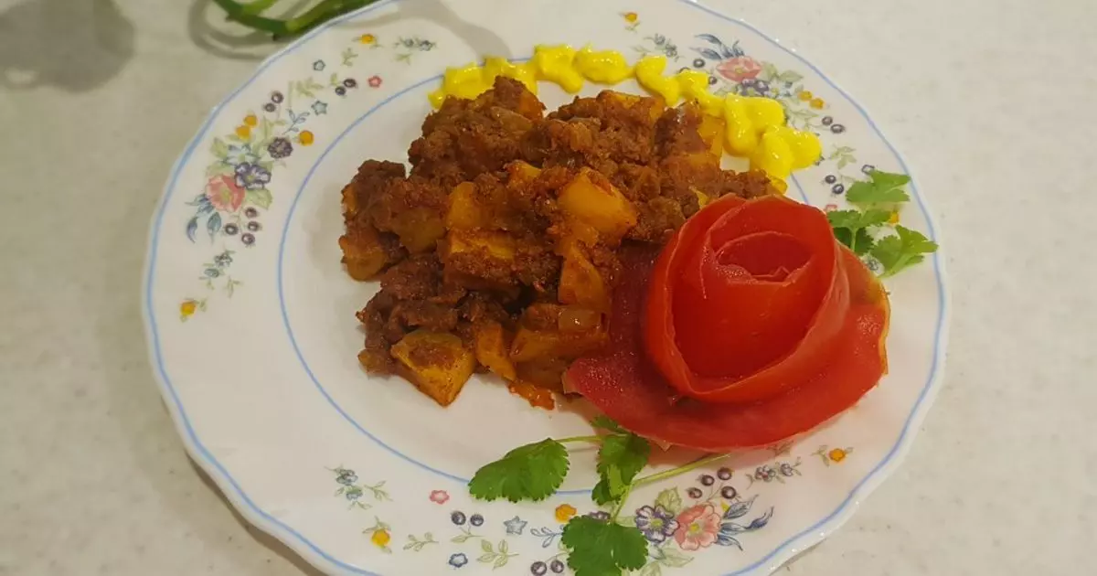 دوپیازه گوشت شیرازی دوپیازه گوشت شیرازی