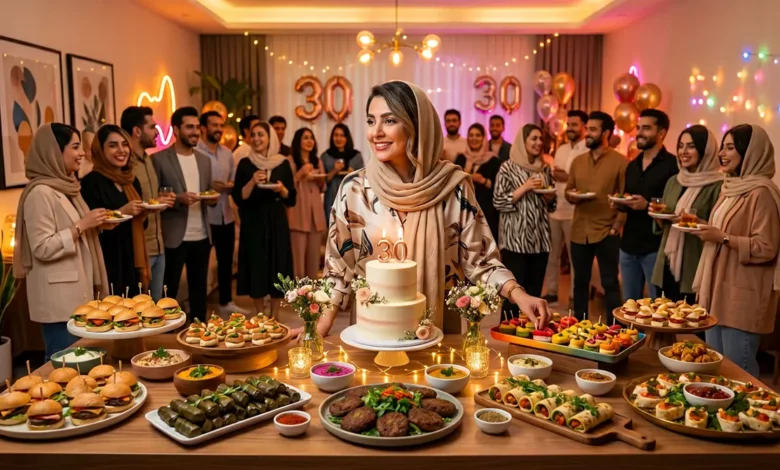 منوی شام تولد برای ۳۰ نفر؛ ایدههای فینگرفودی و اقتصادی که از شب قبل آماده میشوند