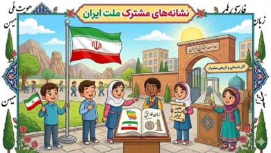 نشانه های مشترک ملت ایران را نام ببرید کلاس چهارم
