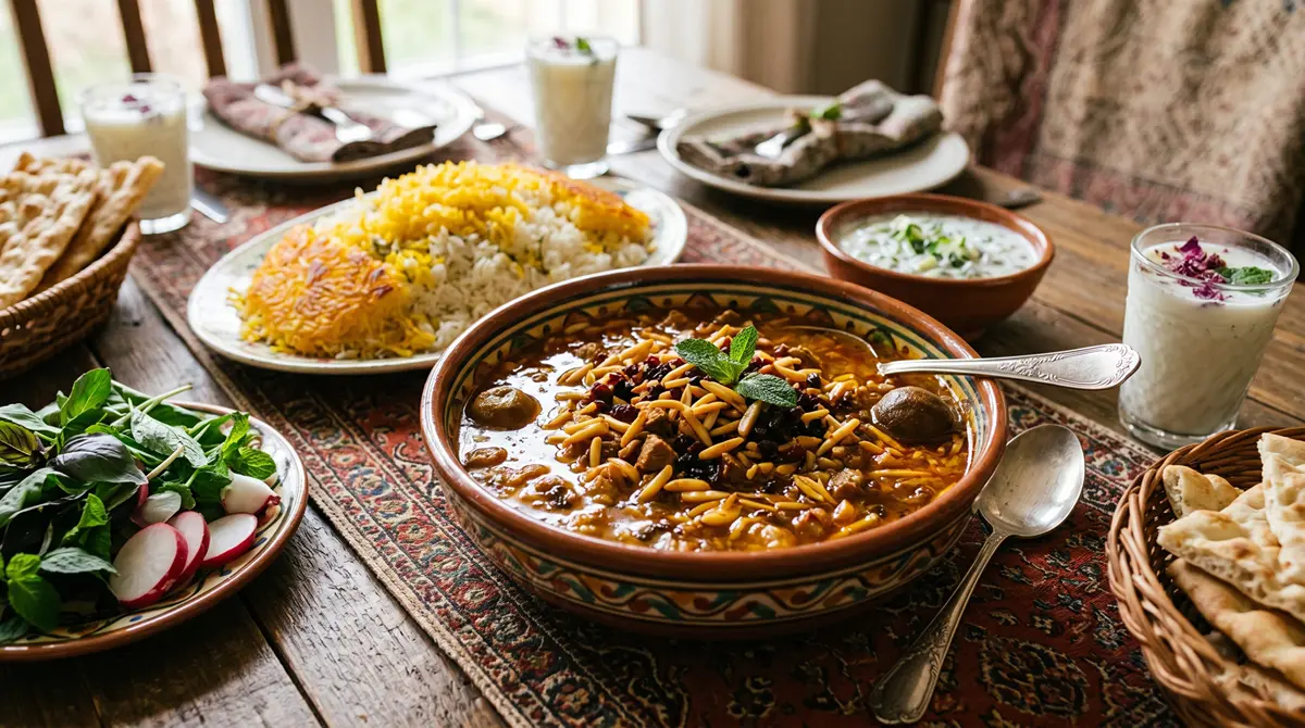 طرز تهیه خورش خلال کرمانشاهی اصل برای 4 نفر + نکات طلایی