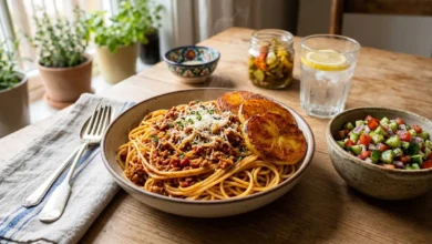 طرز تهیه ماکارونی با سویا برای دو نفر؛ فوت و فن ته‌دیگ برشته خوشمزه