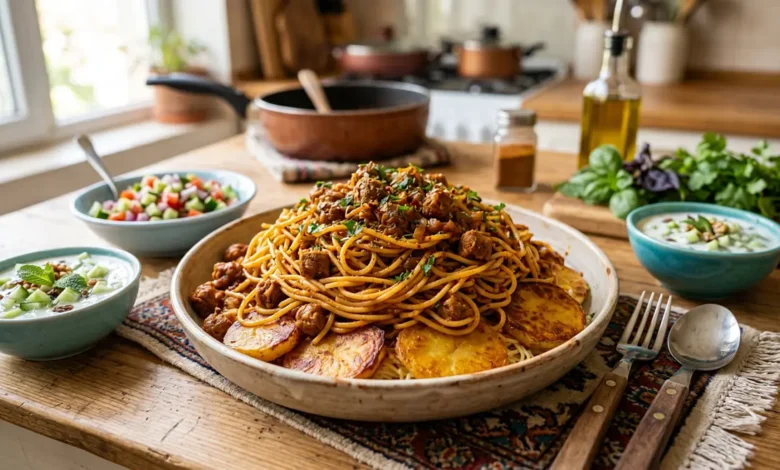 طرز تهیه ماکارونی با سویا برای ۵ نفر؛ رازهای خوشمزگی و طعم نوستالژیک