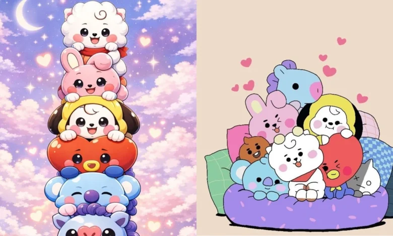 عکس‌ های BT21