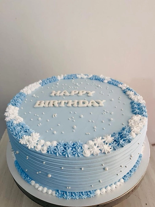 مدل کیک آبی آسمانی دخترانه 16 مدل کیک آبی آسمانی دخترانه 16