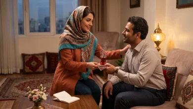به جای خسته نباشید چی بگیم به عشقم