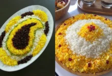 تزیین برنج