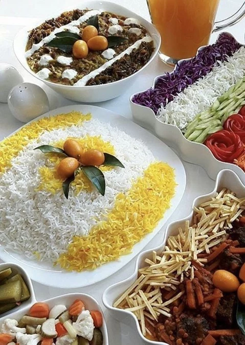 تزیین برنج 7 تزیین برنج 7