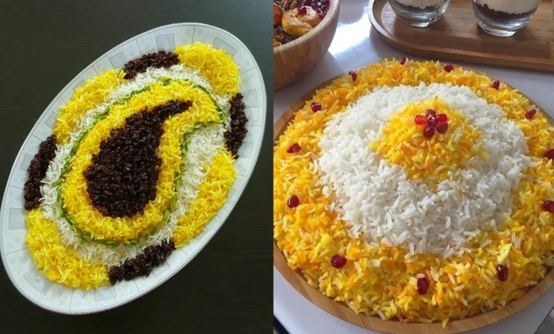 تزیین برنج