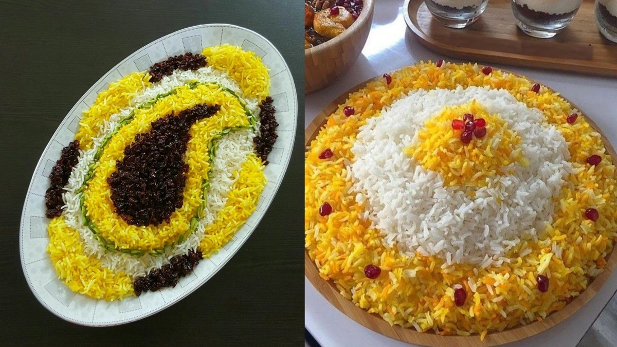 تزیین برنج