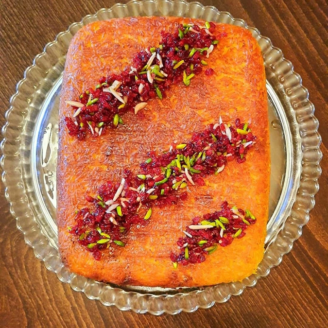 تزیین ته چین 11