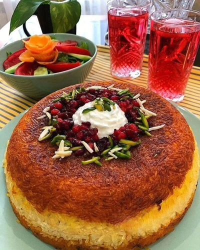 تزیین ته چین 2