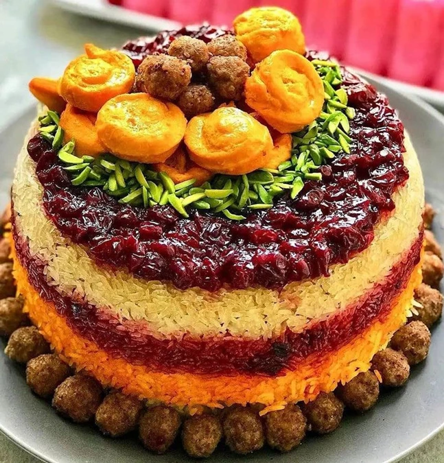 تزیین ته چین 20