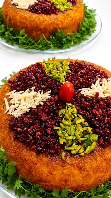 تزیین ته چین 5