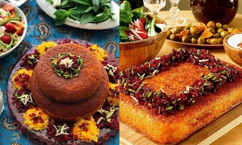 تزیین ته چین