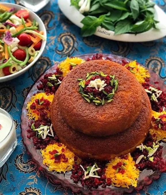 تزیین ته چین 8