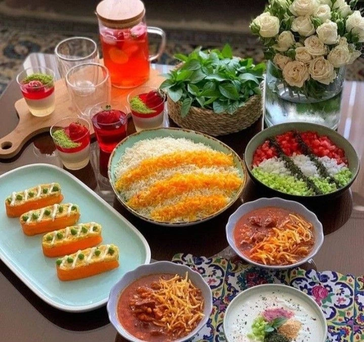 تزیین سالاد شیرازی 25