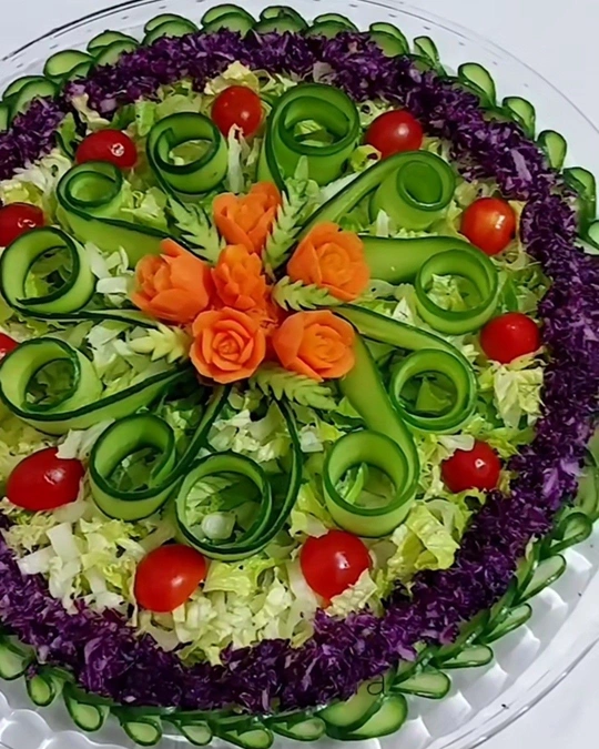 تزیین سالاد فصل 6