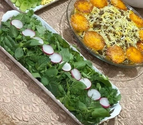 تزیین سبزی خوردن 16 تزیین سبزی خوردن 16