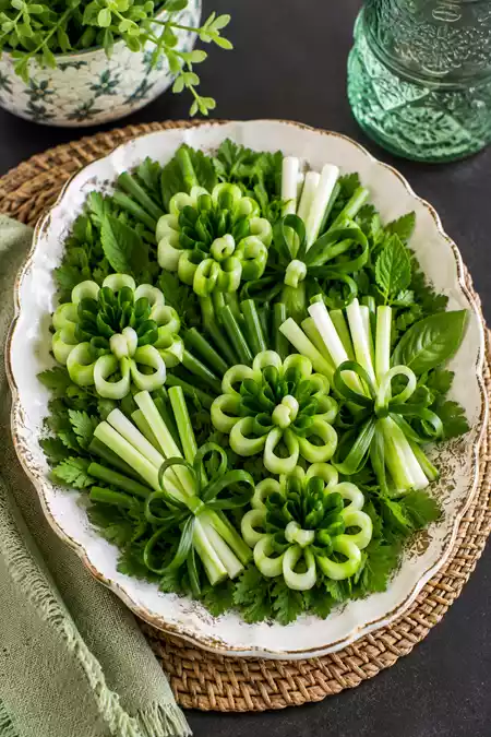تزیین سبزی خوردن 25 تزیین سبزی خوردن 25
