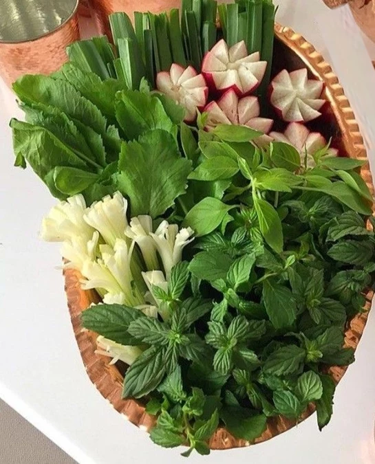 تزیین سبزی خوردن 4 تزیین سبزی خوردن 4