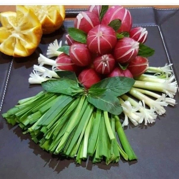 تزیین سبزی خوردن 6 تزیین سبزی خوردن 6