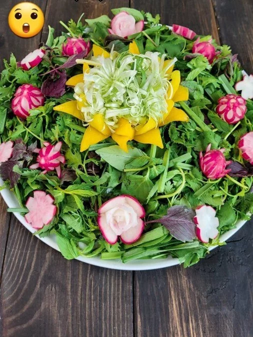 تزیین سبزی خوردن 7 تزیین سبزی خوردن 7