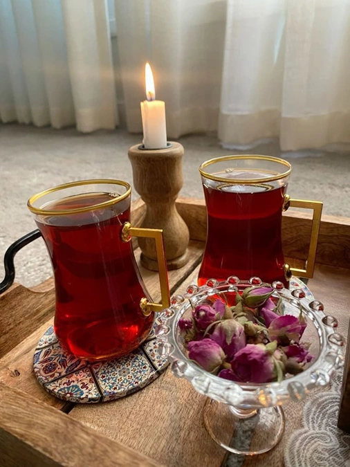 تزیین سینی چای خواستگاری 11 تزیین سینی چای خواستگاری 11
