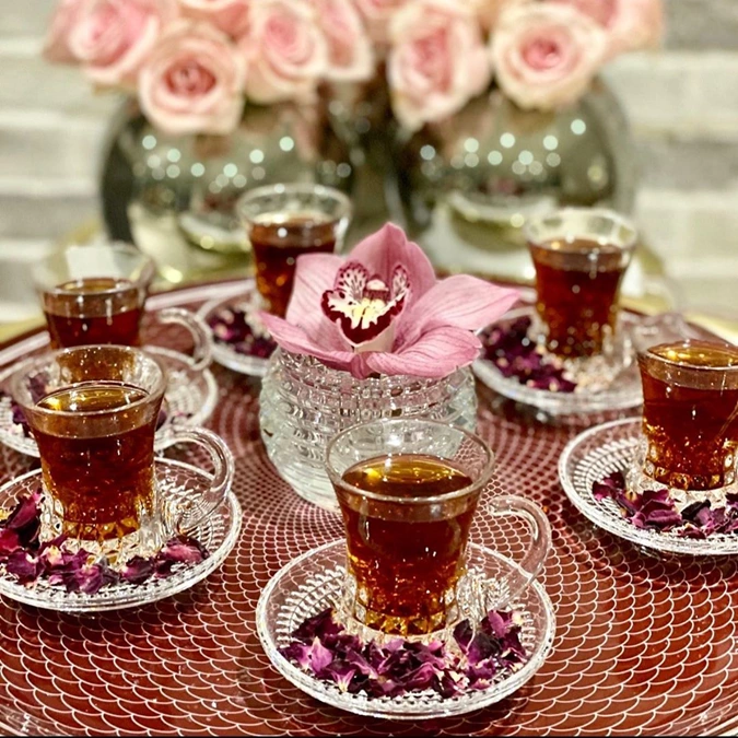 تزیین سینی چای خواستگاری 12 تزیین سینی چای خواستگاری 12