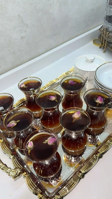 تزیین سینی چای خواستگاری 15 تزیین سینی چای خواستگاری 15