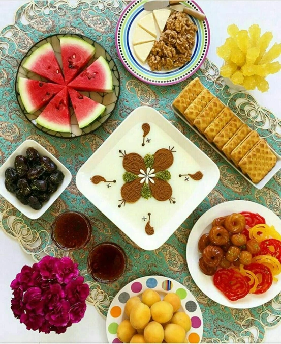 تزیین فرنی برای مهمانی 18