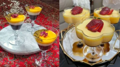 تزیین فرنی برای مهمانی