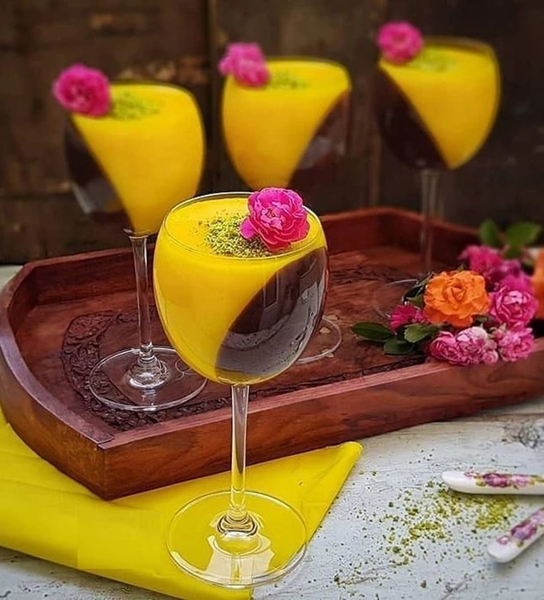 تزیین فرنی برای مهمانی 8