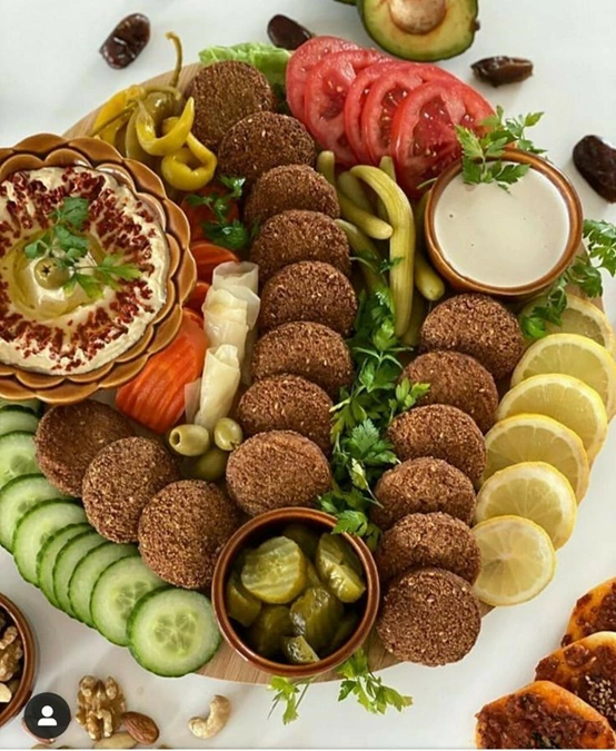 تزیین فلافل 11 تزیین فلافل 11