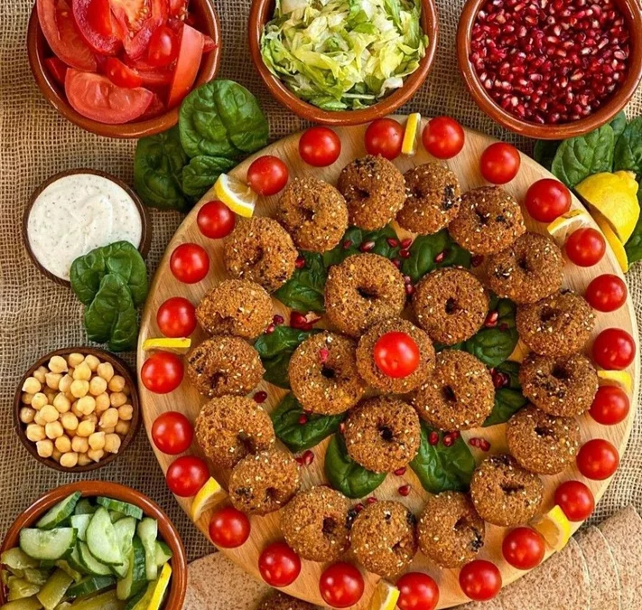 تزیین فلافل 12 تزیین فلافل 12