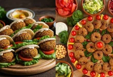 تزیین فلافل