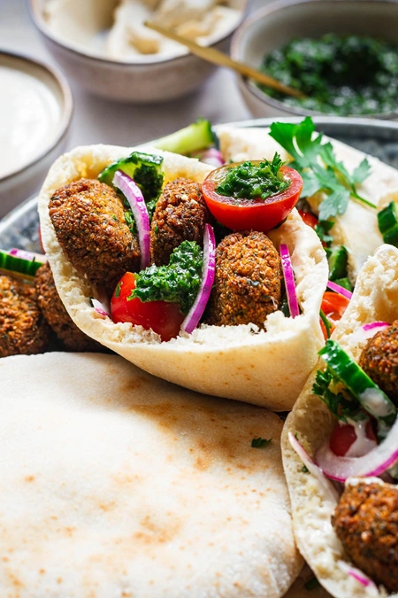 تزیین فلافل 5 تزیین فلافل 5