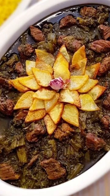 تزیین قورمه سبزی 6