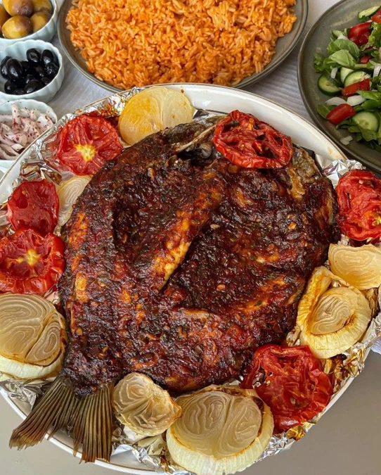 تزیین ماهی برای مهمانی 10