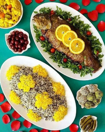 تزیین ماهی برای مهمانی 18