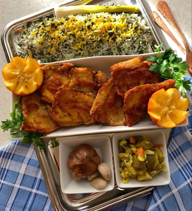 تزیین ماهی برای مهمانی 7