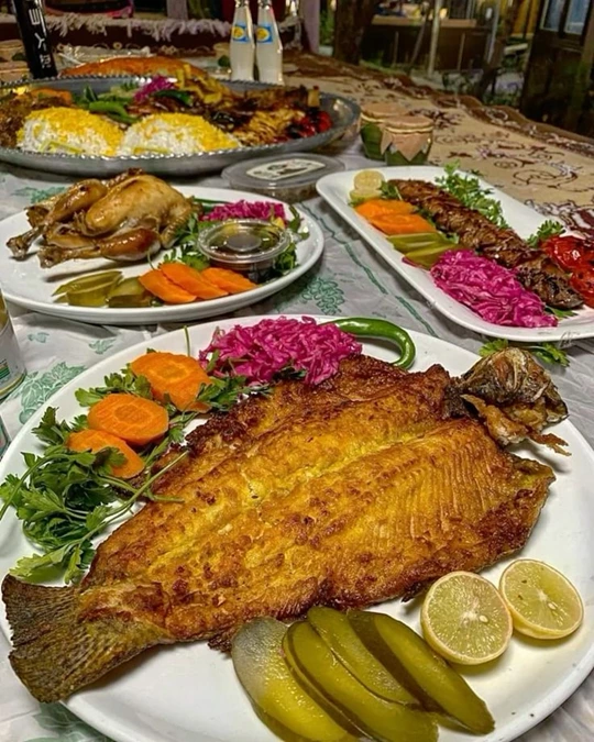 تزیین ماهی برای مهمانی 8